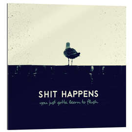 Galleritryck Shit Happens