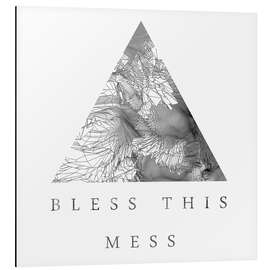 Magnettafel Segne dieses Chaos