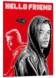 Magnettafel Mr. Robot tv serie inspired