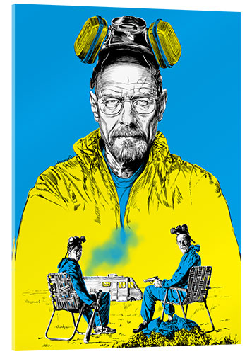 Quadro em acrílico Breaking bad