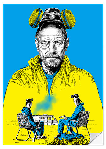 Vinilo para la pared Breaking bad