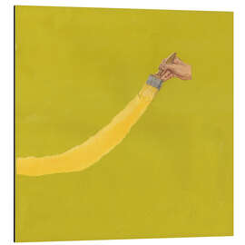 Magnettafel Bürste zerrisen