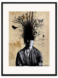 Gerahmter Kunstdruck Frida Kahlo's letzter Traum
