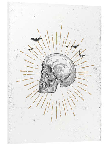 PVC-taulu Skull illustration