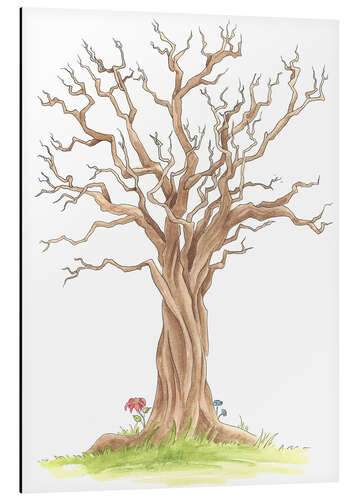 Tableau en aluminium Arbre généalogique
