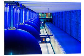 Magnettafel U-Bahn Station in München