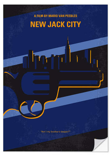 Sticker mural New Jack City (anglais)