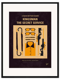Gerahmter Kunstdruck Kingsman