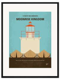 Gerahmter Kunstdruck Moonrise Kingdom