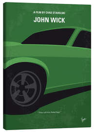 Tableau sur toile John Wick Parabellum (anglais)
