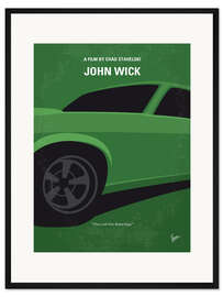 Gerahmter Kunstdruck John Wick