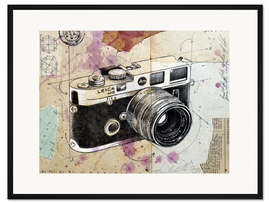 Gerahmter Kunstdruck Das Objektiv