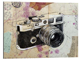 Magnettafel Das Objektiv