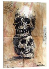 Galleriprint Study with skulls