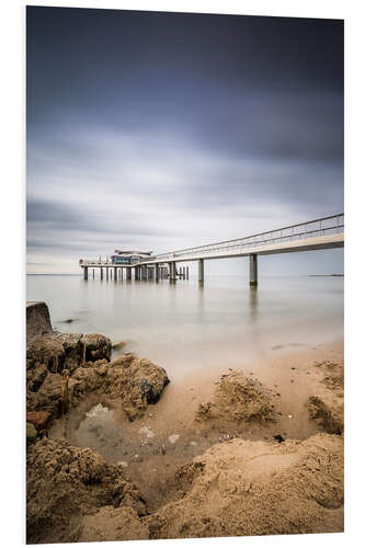 Foam board print Minimalism & Perspective (Timmendorf beach / Germany)