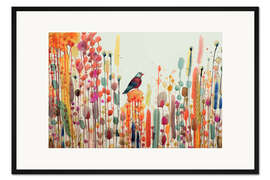 Gerahmter Kunstdruck Lebensfreude