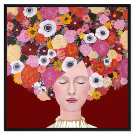 Gerahmter Kunstdruck Meine Gedanken