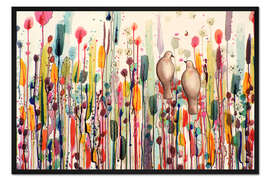 Gerahmter Kunstdruck Füreinander