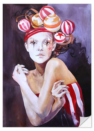 Wall sticker Miss Ball