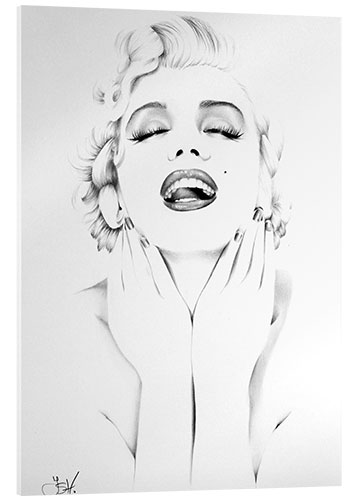 Acrylic print Marilyn Monroe II