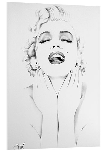 Tableau en PVC Marilyn Monroe II