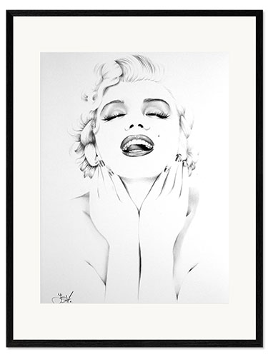 Framed art print Marilyn Monroe II