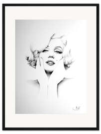 Gerahmter Kunstdruck Marilyn Monroe III