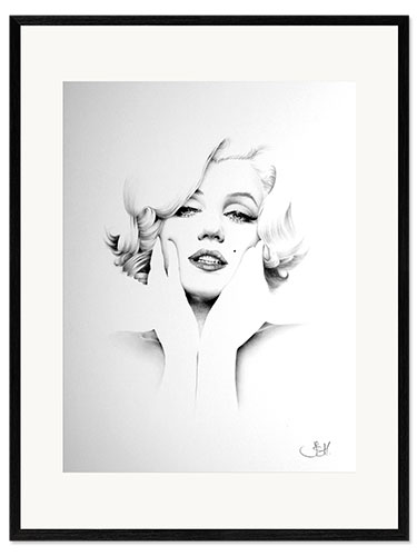 Framed art print Marilyn Monroe III