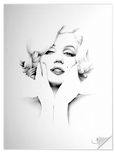 Wall sticker Marilyn Monroe III