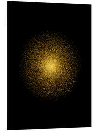 Magnettafel Goldene-Punkt-Kreis