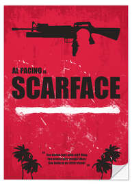 Sticker mural Scarface (anglais)