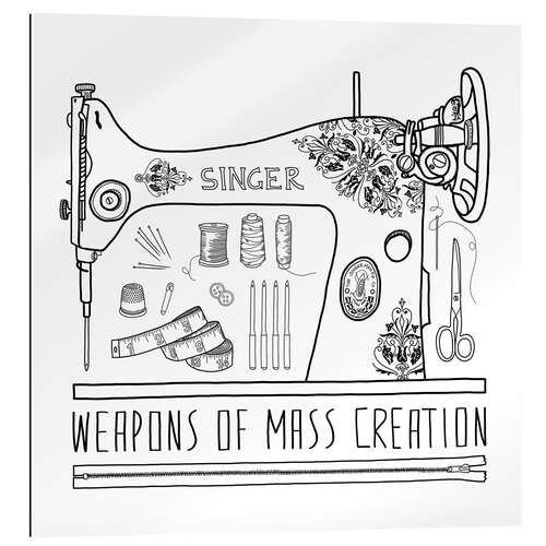 Gallery print Weapons Of Mass Creation - Sewing