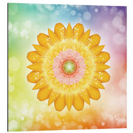 Magnettafel Mandala - Ich bin Licht und Liebe