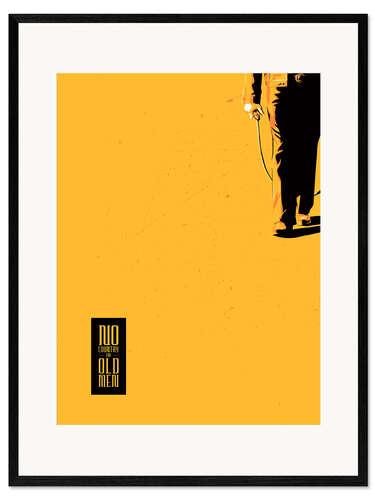 Framed art print No country for old men