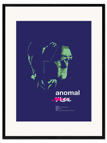 Impression artistique encadrée Anomalisa (anglais)