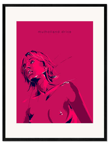 Innrammet kunsttrykk Mulholland Drive