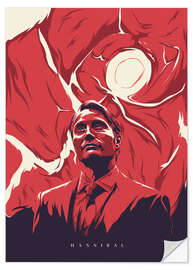 Wandsticker Hannibal