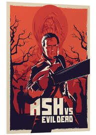 Tableau en PVC Ash vs. Evil Dead (anglais)