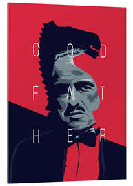 Aluminium print Godfather