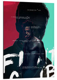 Magnettafel Fight Club (Englisch)