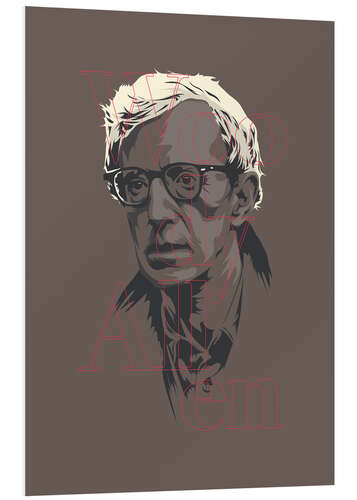 Cuadro de PVC Woody Allen