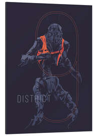 Magnettafel District 9