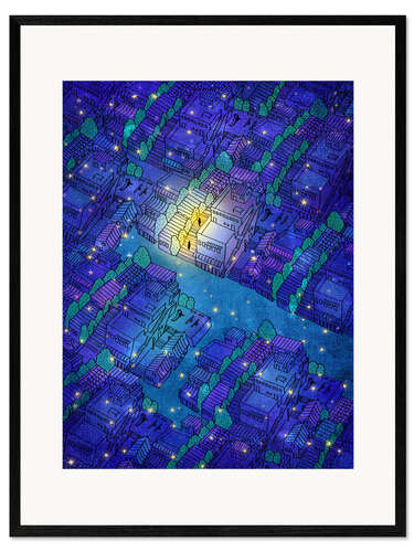 Framed art print That's love