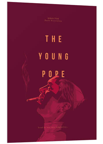 Foam board print Young Pope