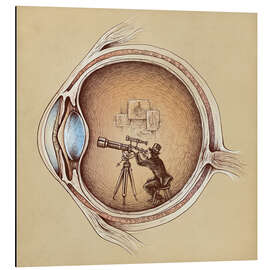 Magnettafel Außergewöhnlicher Beobachter