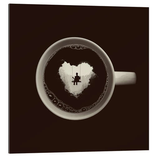 Galleriprint A heart for coffee