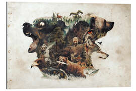Cuadro de aluminio Predators and Prey - Barrett Biggers