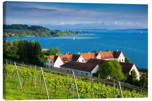 Canvas print Lake Constance