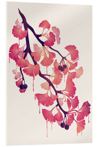 Acrylic print O Ginkgo