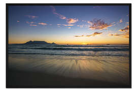 Gerahmter Kunstdruck Kapstadt Südafrika